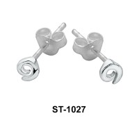 Stud Earring Whorl Shape ST-1027