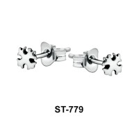 Stud Earring Plus Sign ST-779