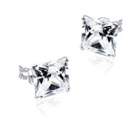 Stud Earring Classic Square ST-8x8-SQP