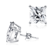 Square Stone Stud Earrings STA-8SQ