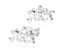 RK Silver Studs Earrings STF-387