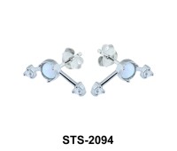 Opal Stud Earrings STS-2094