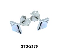 Opal Stud Earrings STS-2170