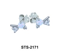 Opal Stud Earrings STS-2171