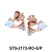 Opal Stud Earrings STS-2172