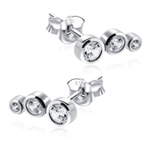 Silver Stud Earring STS-2397