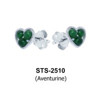 Aventurine Stud Earrings STS-2510