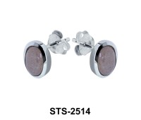 Moonstone Stud Earrings STS-2514