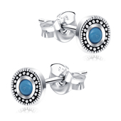 Turquoise Stud Earring STS-2770