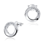 CZ Stones Stud Earring STS-2927