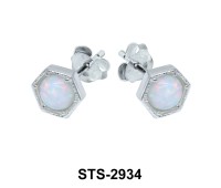 Opal Stud Earring STS-2934