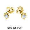 CZ Stone Stud Earring STS-2954