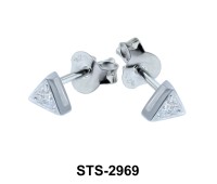 CZ Stones Stud Earring STS-2969