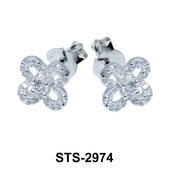 CZ Stones Stud Earring STS-2974