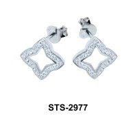 CZ Stones Stud Earring STS-2977