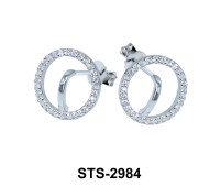 CZ Stones Stud Earring STS-2984