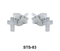 Cross Silver Studs Earring STS-83