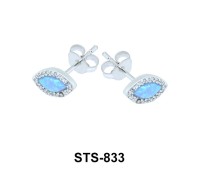 Opal Stud Earrings STS-833