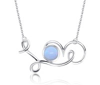 Opal Necklaces Silver SPE-1431