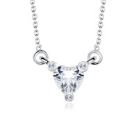 Necklace Silver Splendid Heart SPE-86