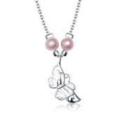 Necklace Silver Pretty Butterfly SPE-94