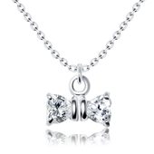 Necklace Silver Little Bow SPE-97