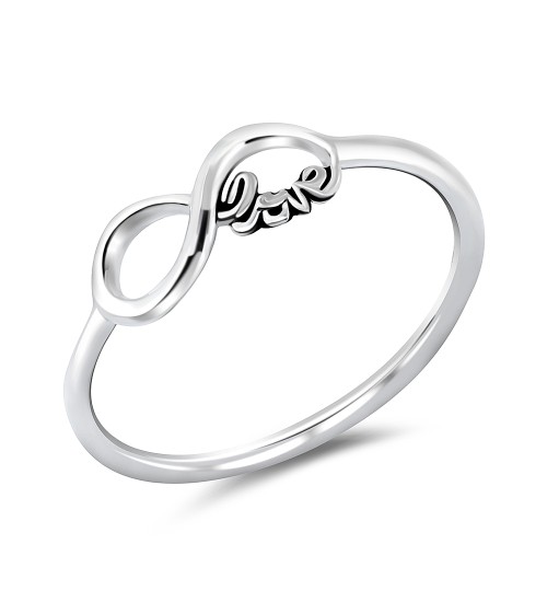 Lovisa Sterling Silver Infinity Ring - ShopStyle