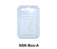 Empty Nose Stud Square Box Set NSK-BOX-A