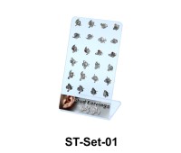 12 Stud Earrings Set ST-Set-01